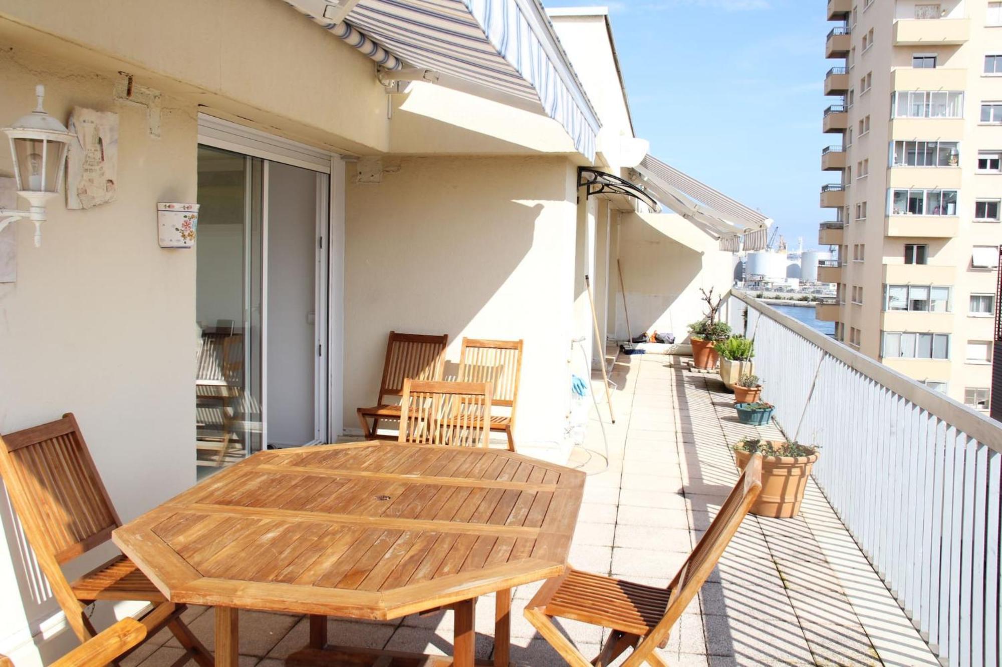 Sete - Bel Appartement 4 Etoiles Avec Terrasse Vue Saint Clair - Plein Centre - Garage Екстериор снимка